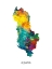 Picture of ALBANIA WATERCOLOR MAP