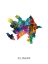 Picture of AZERBAIJAN WATERCOLOR MAP