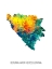 Picture of BOSNIA AND HERZEGOVINA WATERCOLOR MAP