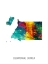 Picture of EQUATORIAL GUINEA WATERCOLOR MAP