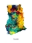 Picture of GHANA WATERCOLOR MAP