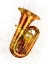 Picture of TUBA ABSTRACT WATERCOLOR