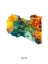 Picture of LIBYA WATERCOLOR MAP