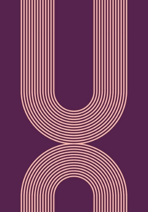 Picture of MID CENTURY IN PINK AND PURPLE