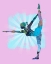 Picture of STANDING BOW POSE MOON