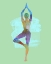 Picture of TREE POSE TWO MOON