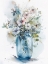 Picture of PALE BLUE BOUQUET