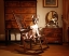 Picture of DALI ON THE SWING CHAIR