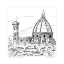 Picture of ITALY SKETCH SERIES FLORENCE