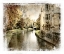 Picture of CAMBRIDGE CANAL SERIES I WATERCOLOR