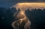 Picture of SUNRISE FROM THE TOP OF THE MOUNTAIN