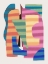 Picture of ABSTRACT STRIPE MINIMAL COLLAGE 17
