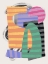 Picture of ABSTRACT STRIPE MINIMAL COLLAGE 24