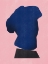 Picture of STONE SCULPTURE IN BLUE