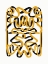 Picture of LINE ART IN YELLOW AND BLACK