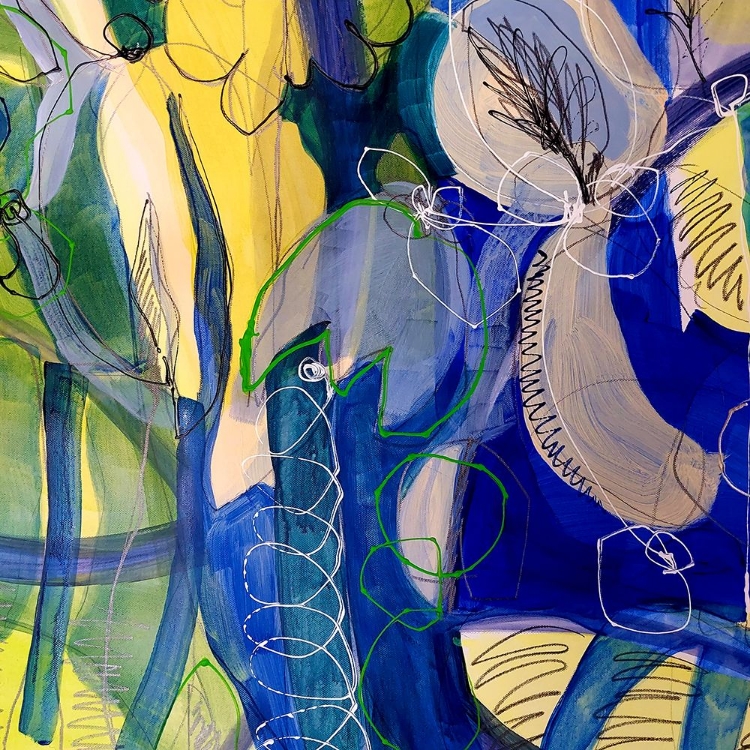 Picture of WATER FLOWERS VI