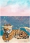 Picture of TIGER LYING ON THE BEACH