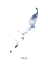 Picture of PALAU WATERCOLOR MAP