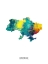 Picture of UKRAINE WATERCOLOR MAP