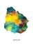 Picture of URUGUAY WATERCOLOR MAP