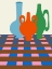Picture of COLORFUL VASES