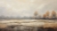 Picture of HORIZONTAL ABSTRACT LANDSCAPE 5