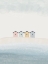 Picture of BEACH CABINS 18X24