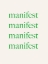 Picture of MANIFEST GREEN   STD