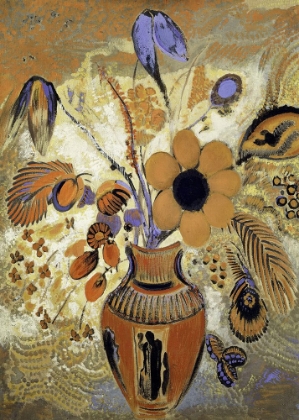 Picture of ETRUSCAN VASE WITH FLOWERS
