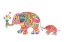 Picture of ELEPHANT AND BABY