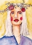Picture of LADY WITH FLOWER WREATH