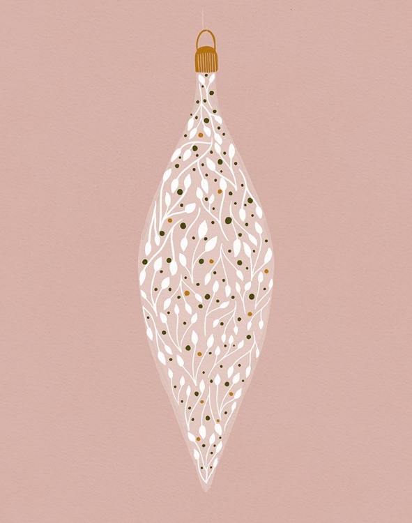 Picture of ORNAMENT ON PINK 2