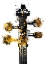 Picture of BLACK AND GOLD MUSIC ART VIOLIN3