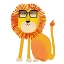Picture of LION WITH SUNGLASSES