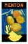Picture of LEMONS MENTON CITRUS FRUIT POSTER