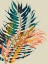 Picture of COLORFUL PALM LEAVES