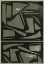 Picture of GREEN AND BLACK SHAPES / PAPER CUT