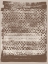 Picture of NEUTRAL PATTERN. WHITE MONOTYPE TEXTURE ON BROWN.
