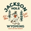 Picture of JACKSON HOLE WYOMING FUNNY SKI GIRL