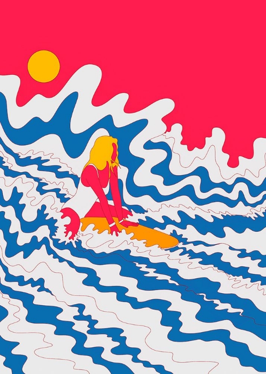 Picture of SURFER GIRL
