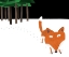 Picture of LITTLE RED FOX RUNNING IN THE SNOW BY ARTIST CARLA DALY