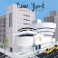 Picture of NEW YORK CITY MUSEUM WITH YELLOW CABS BY ARTIST CARLA DALY