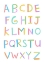 Picture of HAND DRAWN ALPHABET BY ARTIST CARLA DALY
