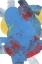 Picture of ABSTRACT BLUE RED YELLOW SHAPES 2