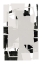 Picture of BLACK AND WHITE ABSTRACT COMPOSITION NO.6