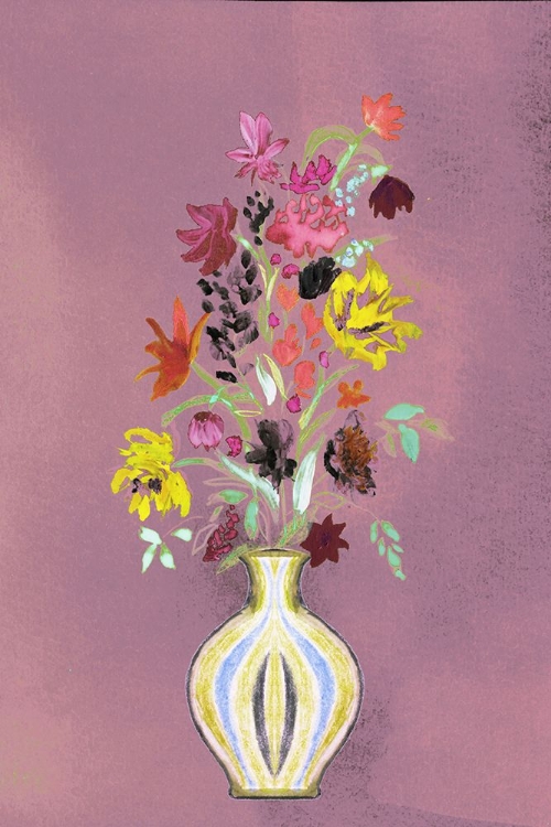 Picture of PLUM FLORALS 1