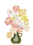 Picture of SOFT BOUQUET FLOWERS