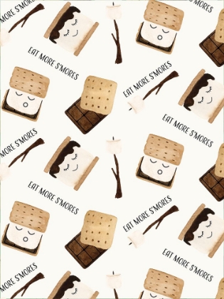 Picture of EAT MORE SMORES PATTERN