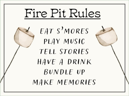 Picture of FIREPIT RULES