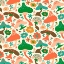 Picture of WOODLAND FLORA PATTERN